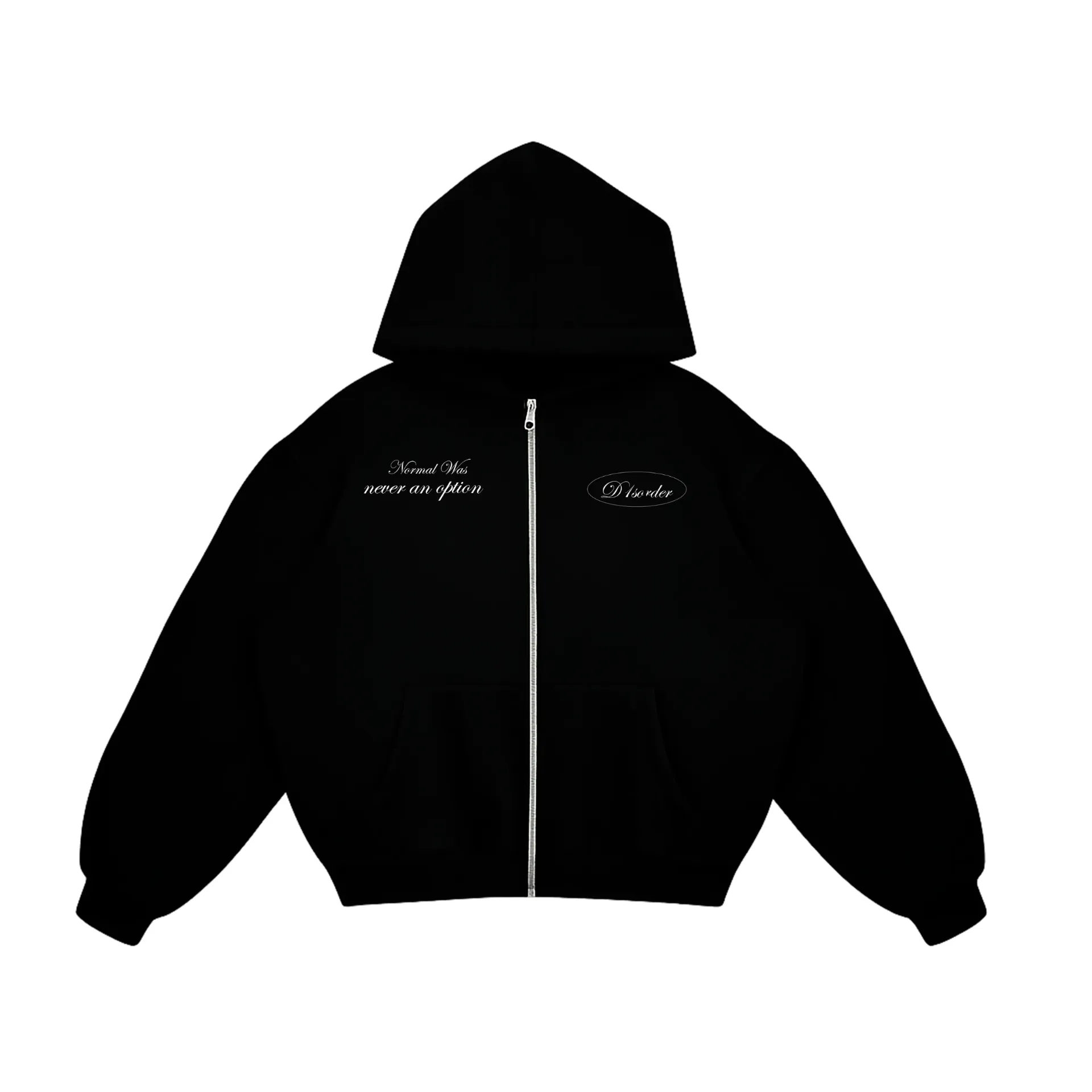 Never Normal Zip hoodie